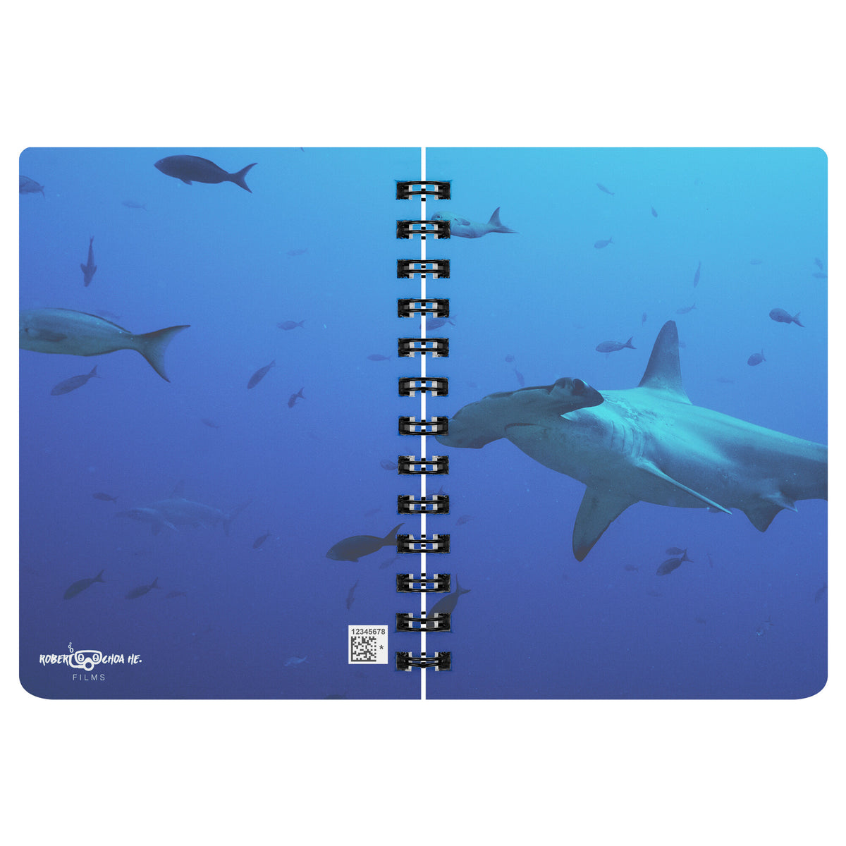 Spiralbound Notebook Sharks